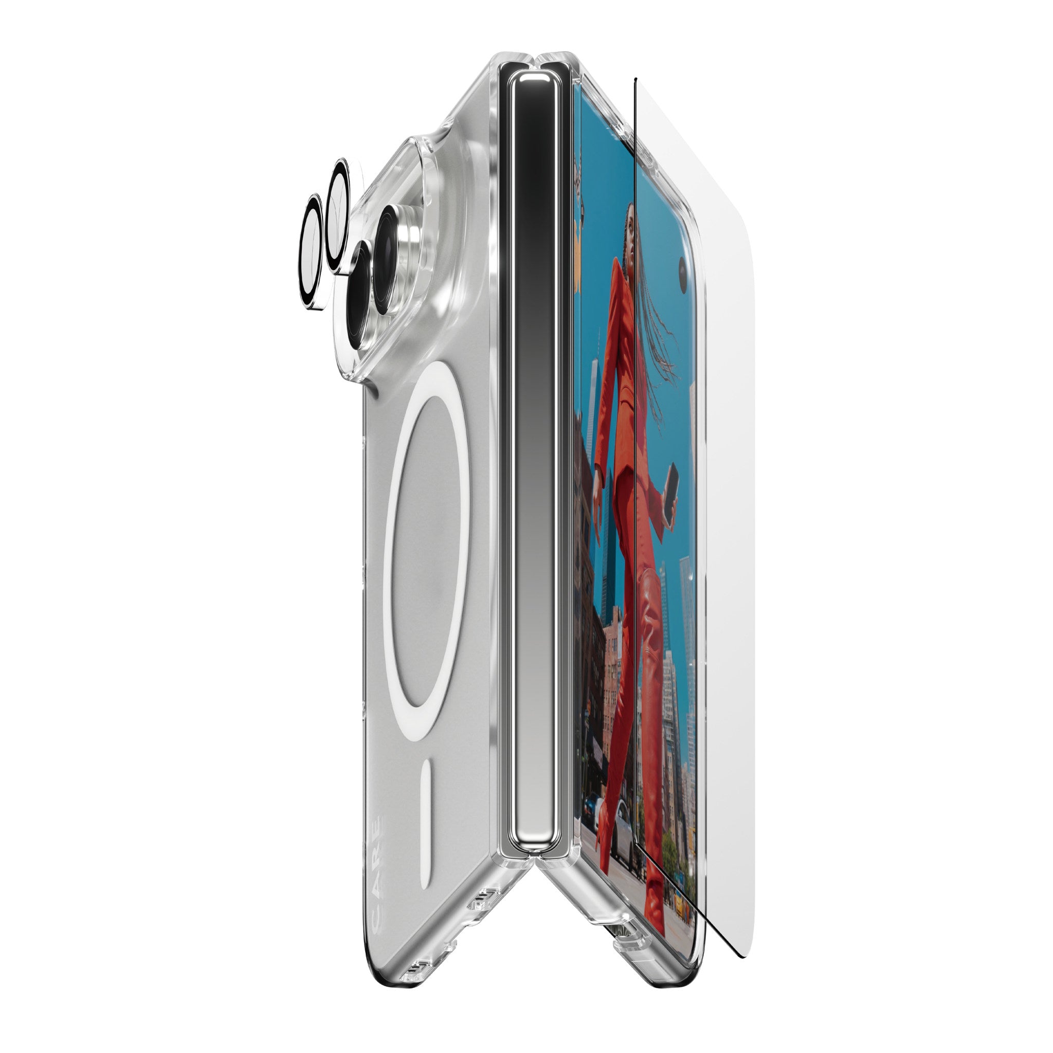 PanzerGlass® | CARE™ by PanzerGlass® 3-i-1 Flagship Pakke iPhone 2026 Fold
